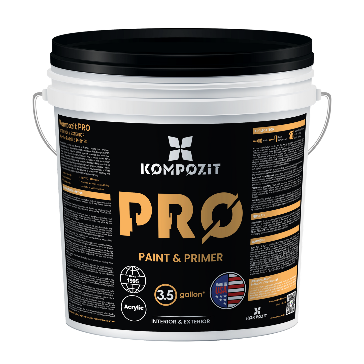 PRO Paint & Primer Interior/Exterior