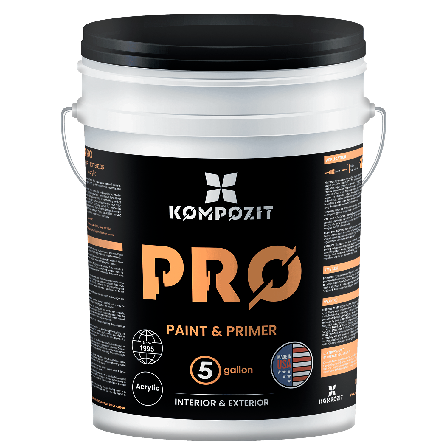 PRO Paint & Primer Interior/Exterior – Kompozit