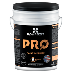 Pintura e imprimador acrílico Kompozit PRO