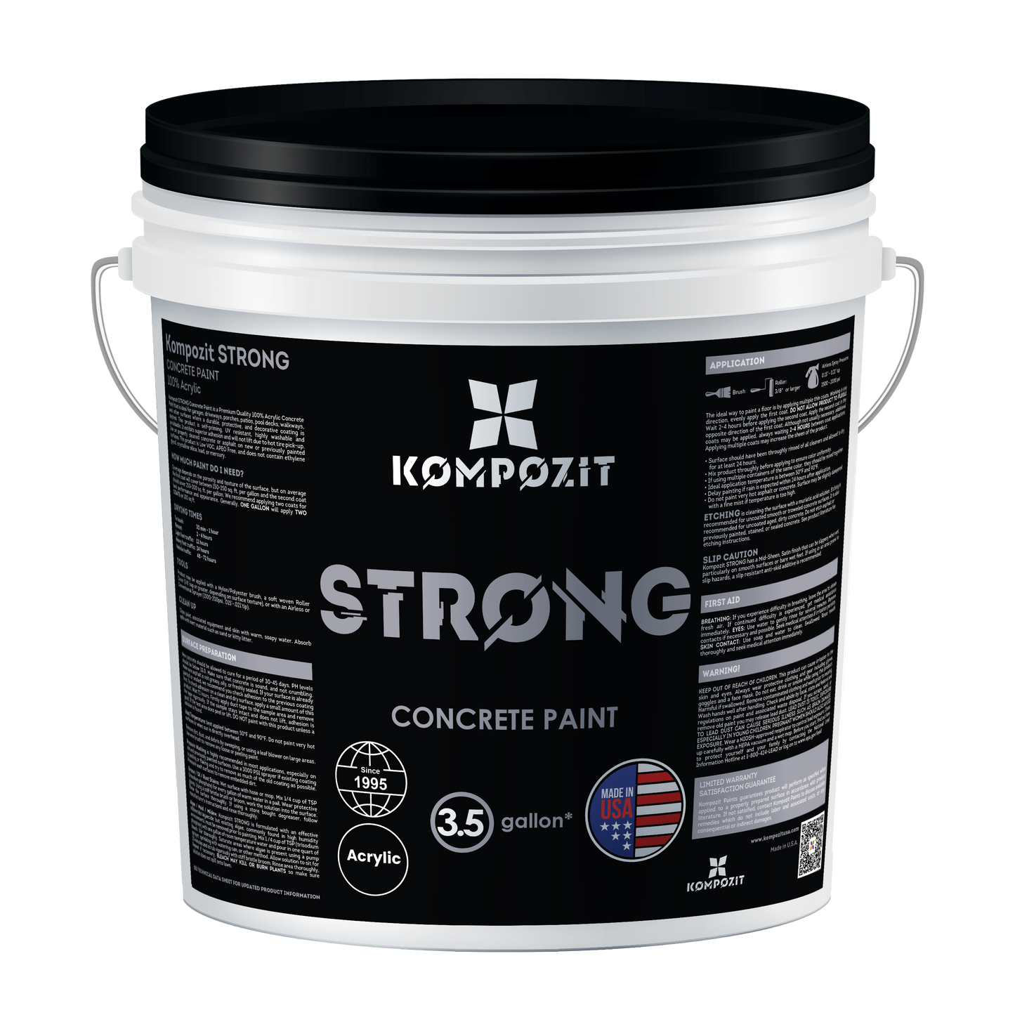 STRONG Concrete Paint Interior/Exterior