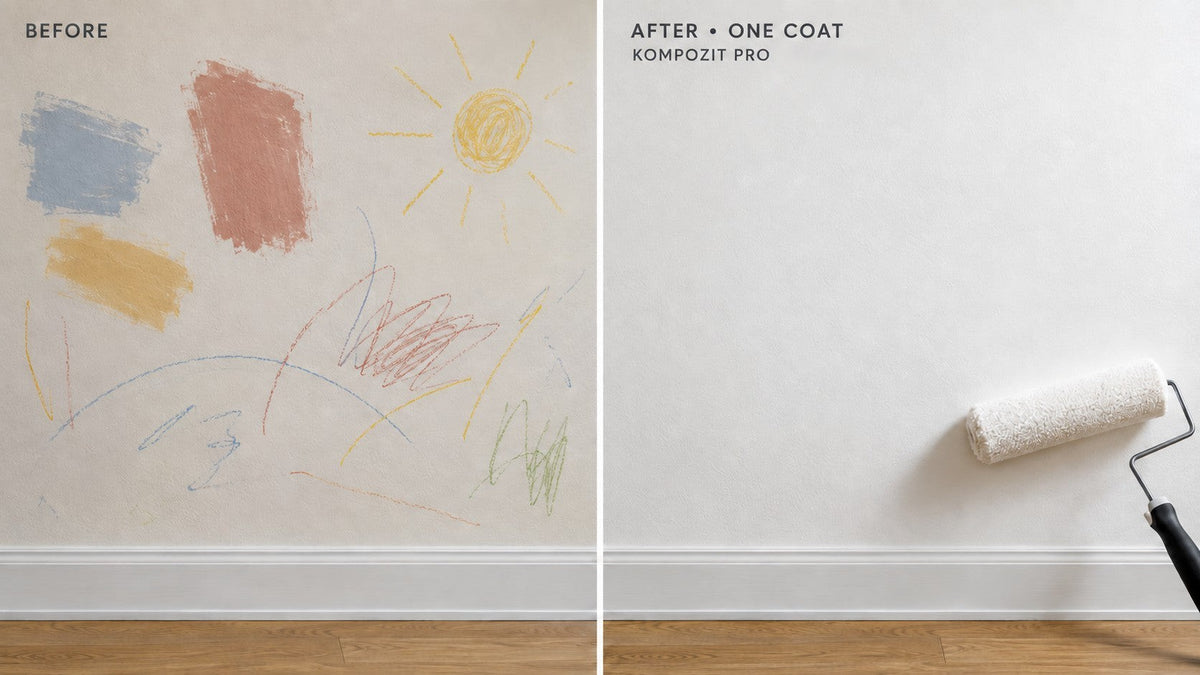 Before after one coat