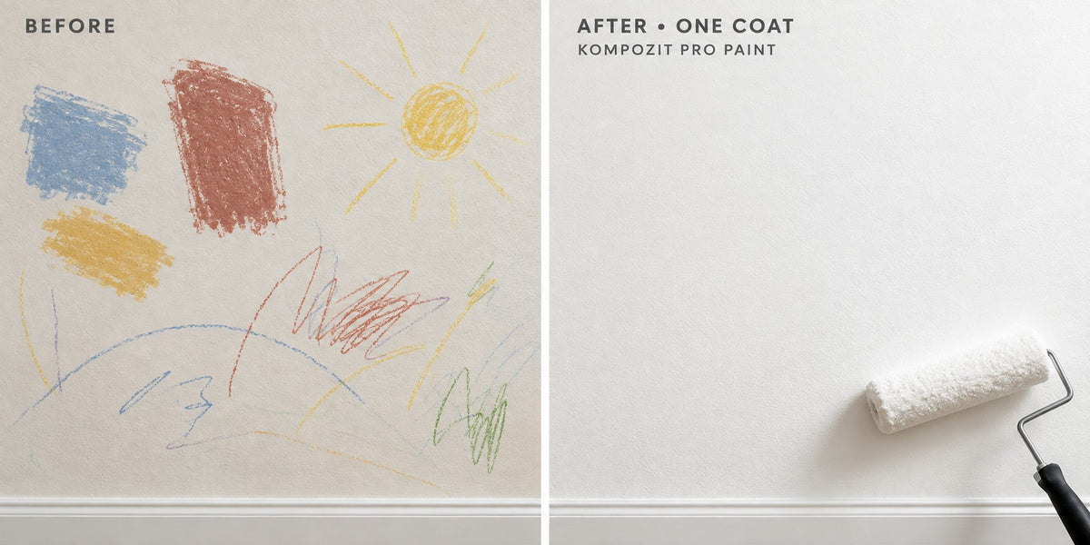 Before after one coat