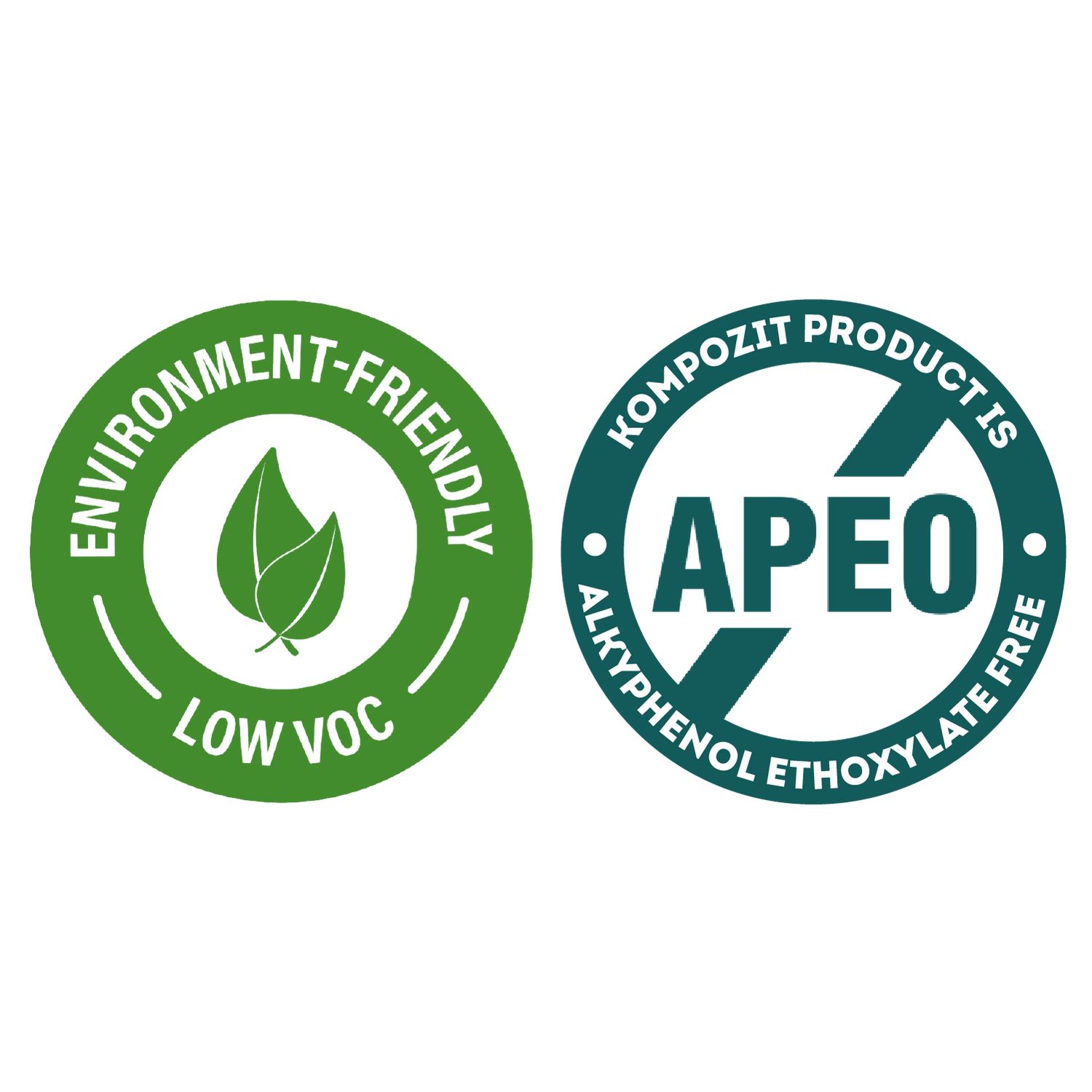 Environment Friendly Low VOC and APEO free