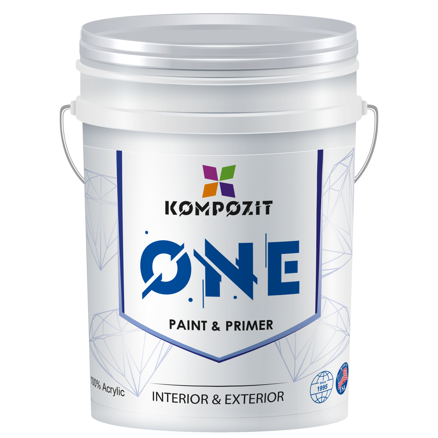 Kompozit ONE Paint & Primer 100% Acrylic