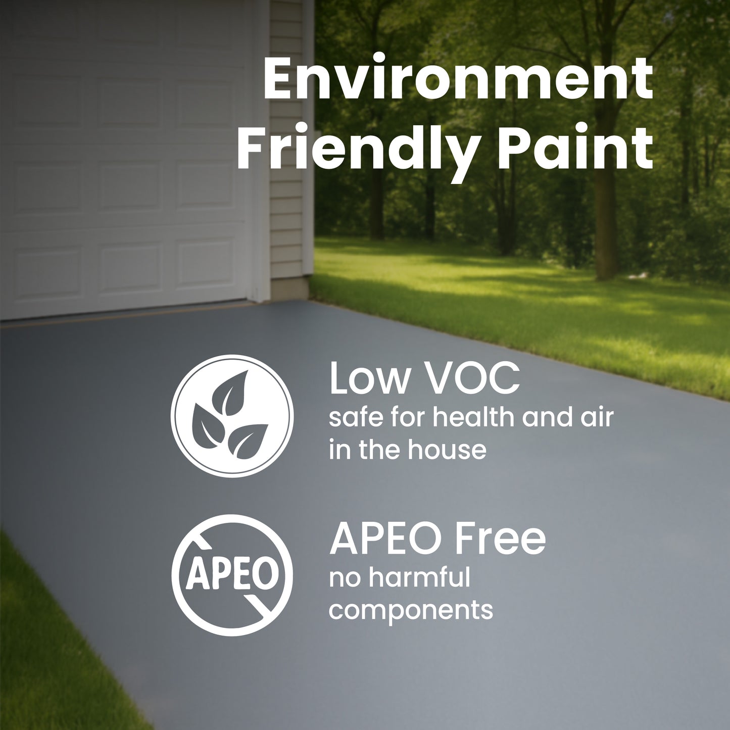 Kompozit STRONG Concrete Paint Interior/Exterior 100% Acrylic