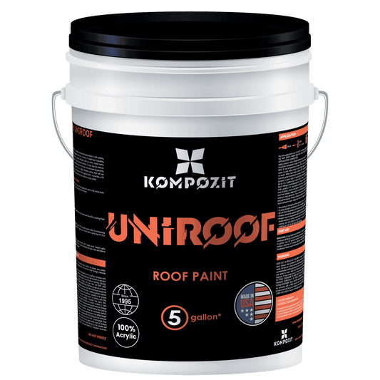 Kompozit UNIROOF Roof Paint 100% Acrylic