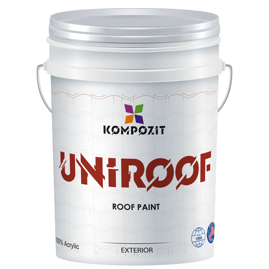 Kompozit UNIROOF Roof Paint 100% Acrylic