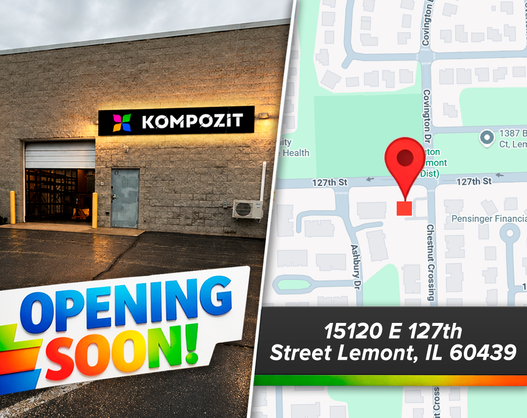 Kompozit Paint Store in Lemont, Illinois