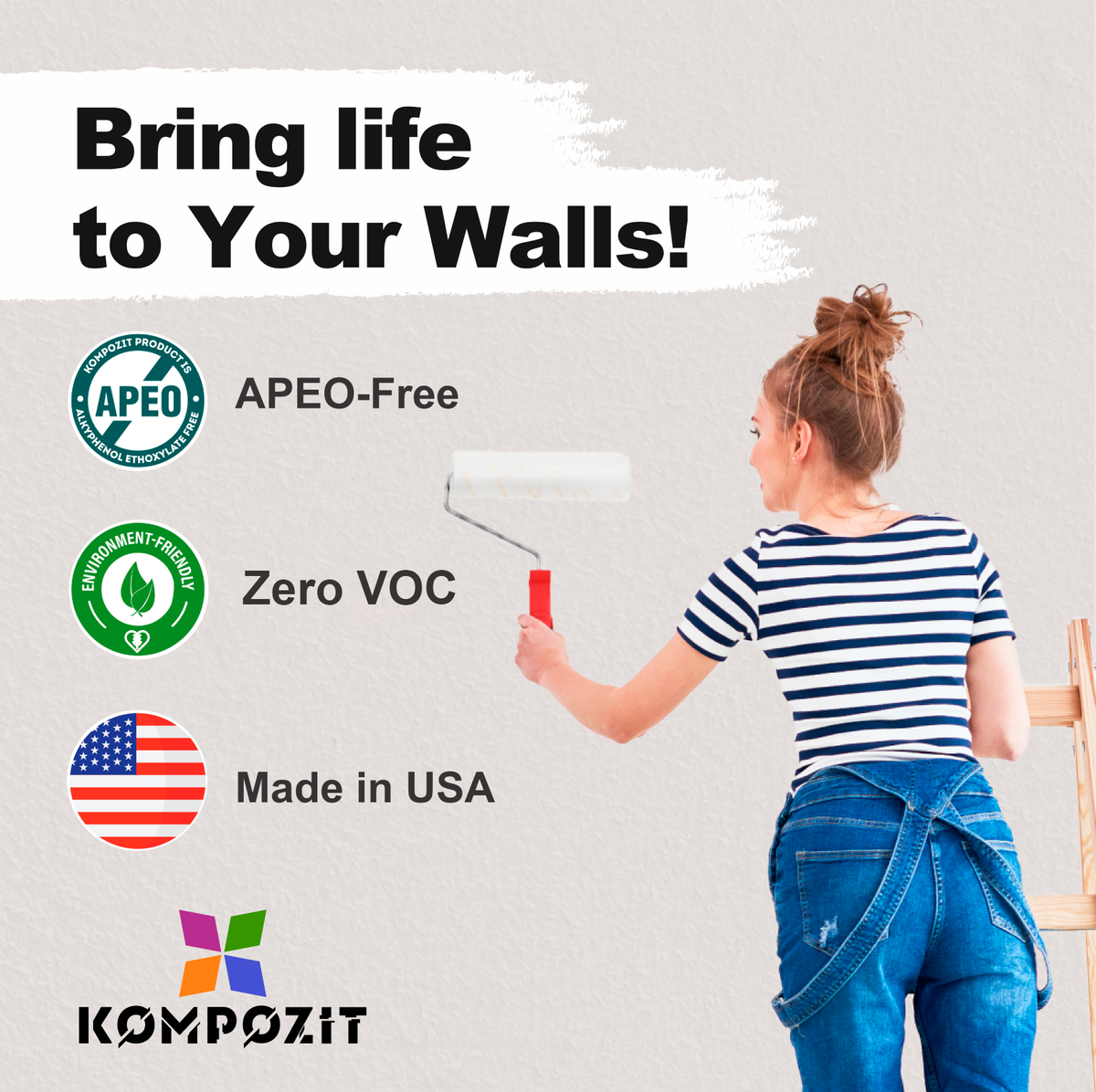 Nature-friendly paint