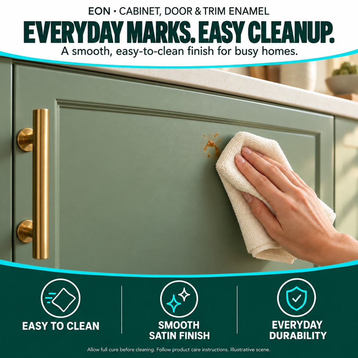 EON Acrylic Urethane Cabinet, Door & Trim Enamel