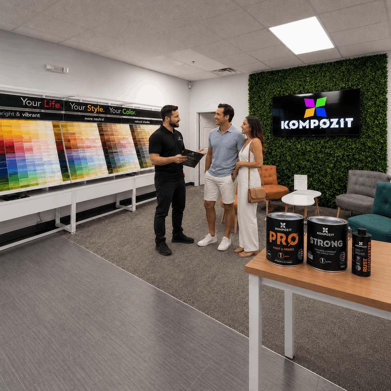 KOMPOZIT PAINT STORE IN DEERFIELD BEACH, FLORIDA