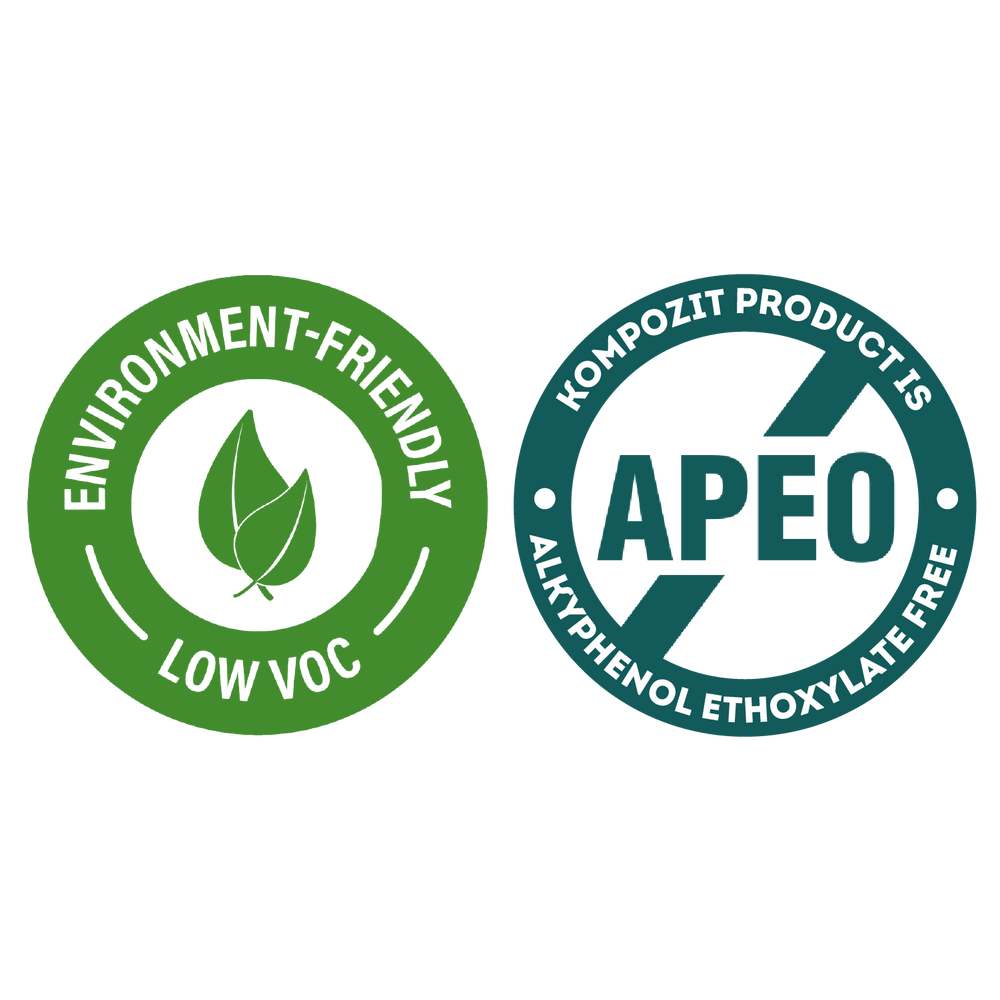 Low VOC, APEO free