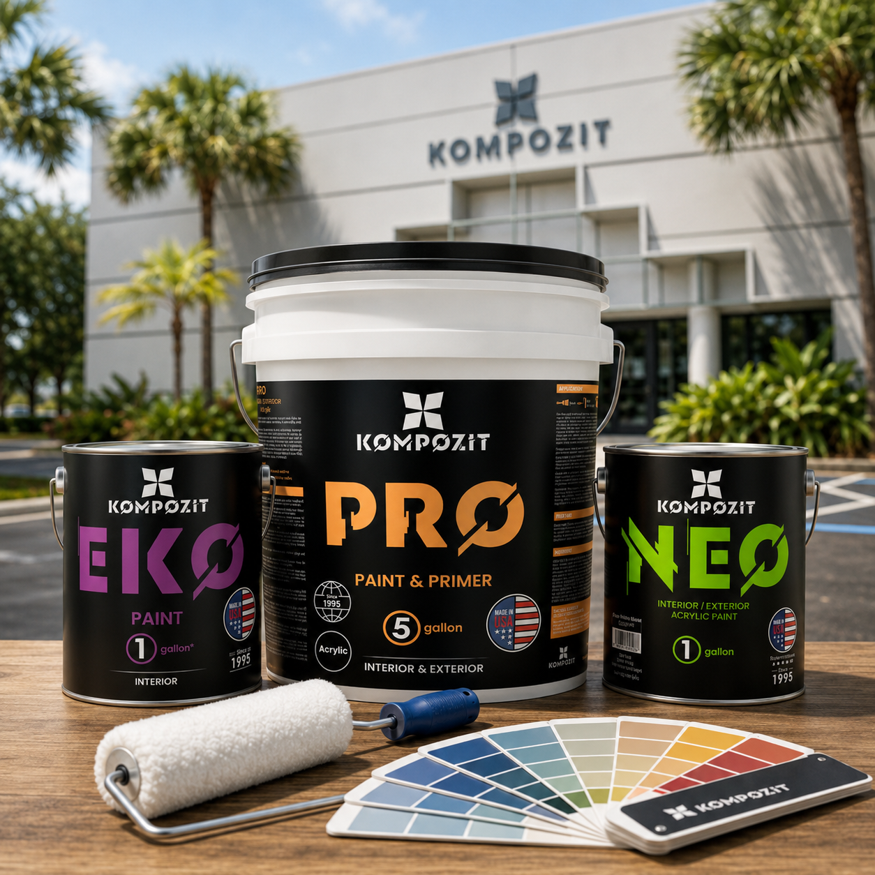 Pro-Grade Paint, Ready Today in Deerfield Beach