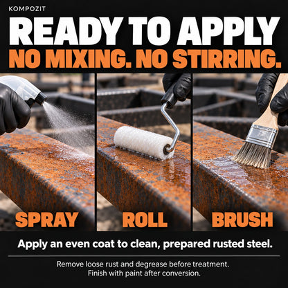Rust Converter for Metal & Steel