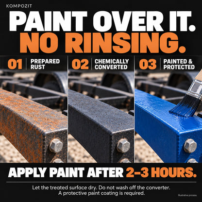 Rust Converter for Metal & Steel