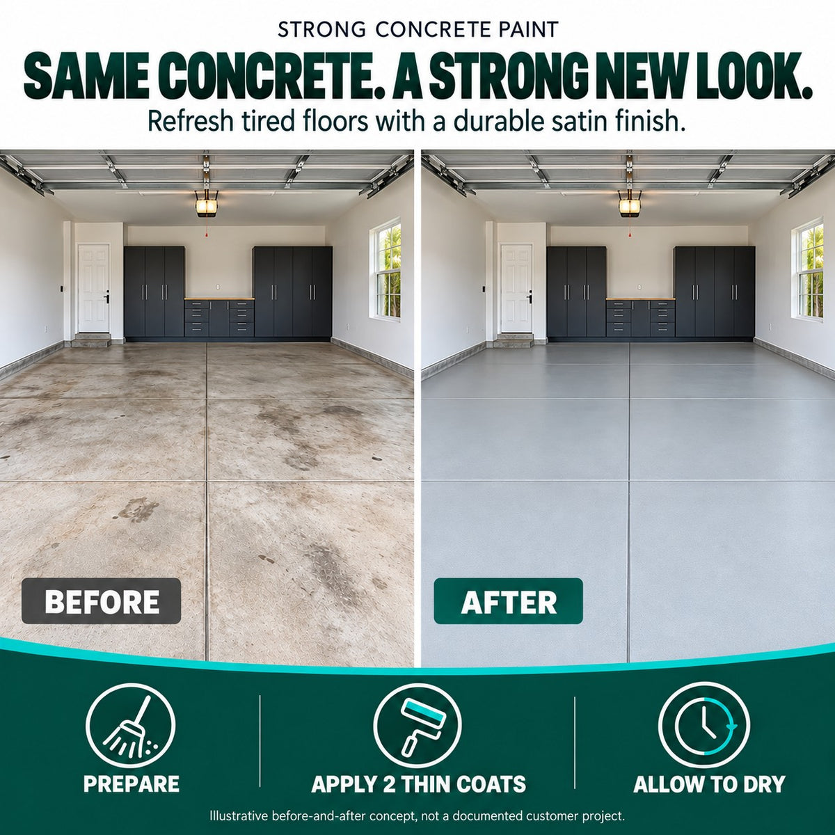 STRONG Concrete Paint Interior/Exterior