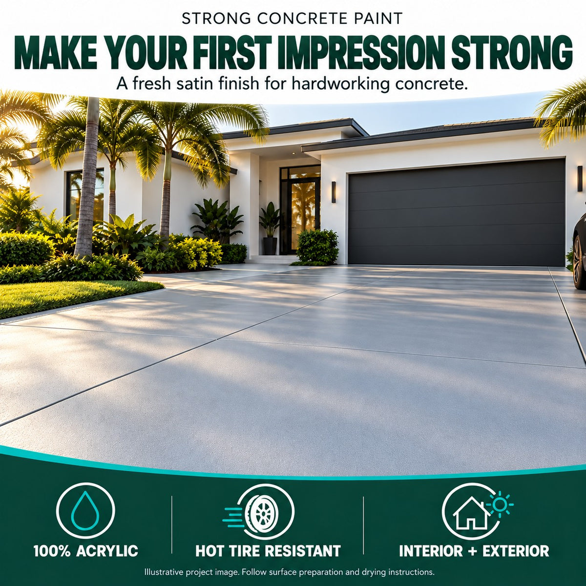 STRONG Concrete Paint Interior/Exterior